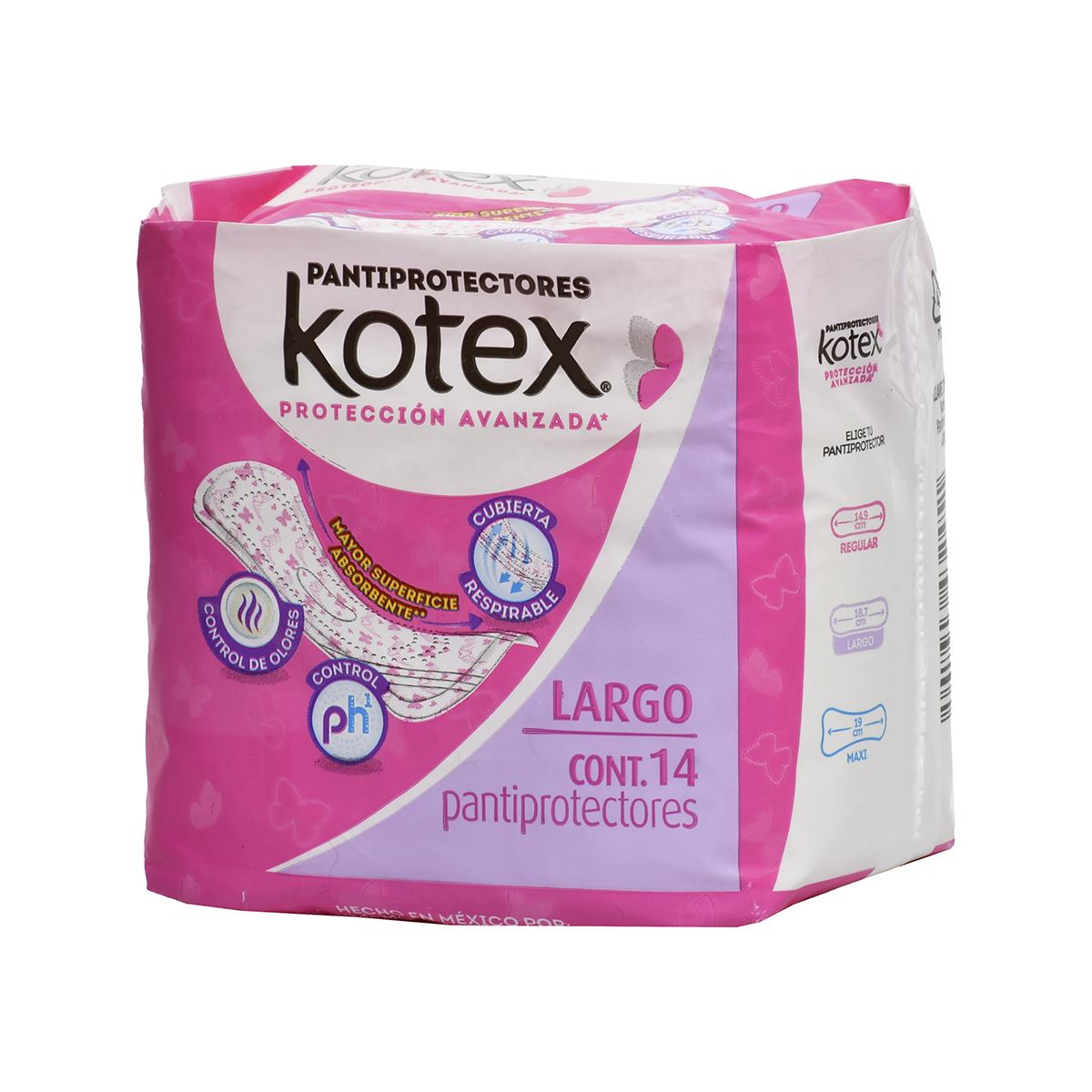 Pantiprotector Kotex Largo