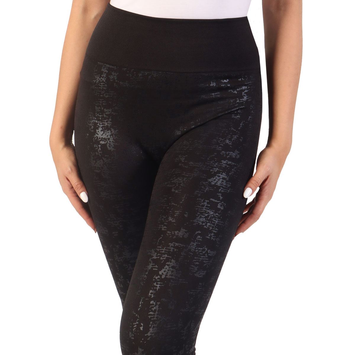 Leggin Afelpado Oscar Hackman Craquelado Para Mujer