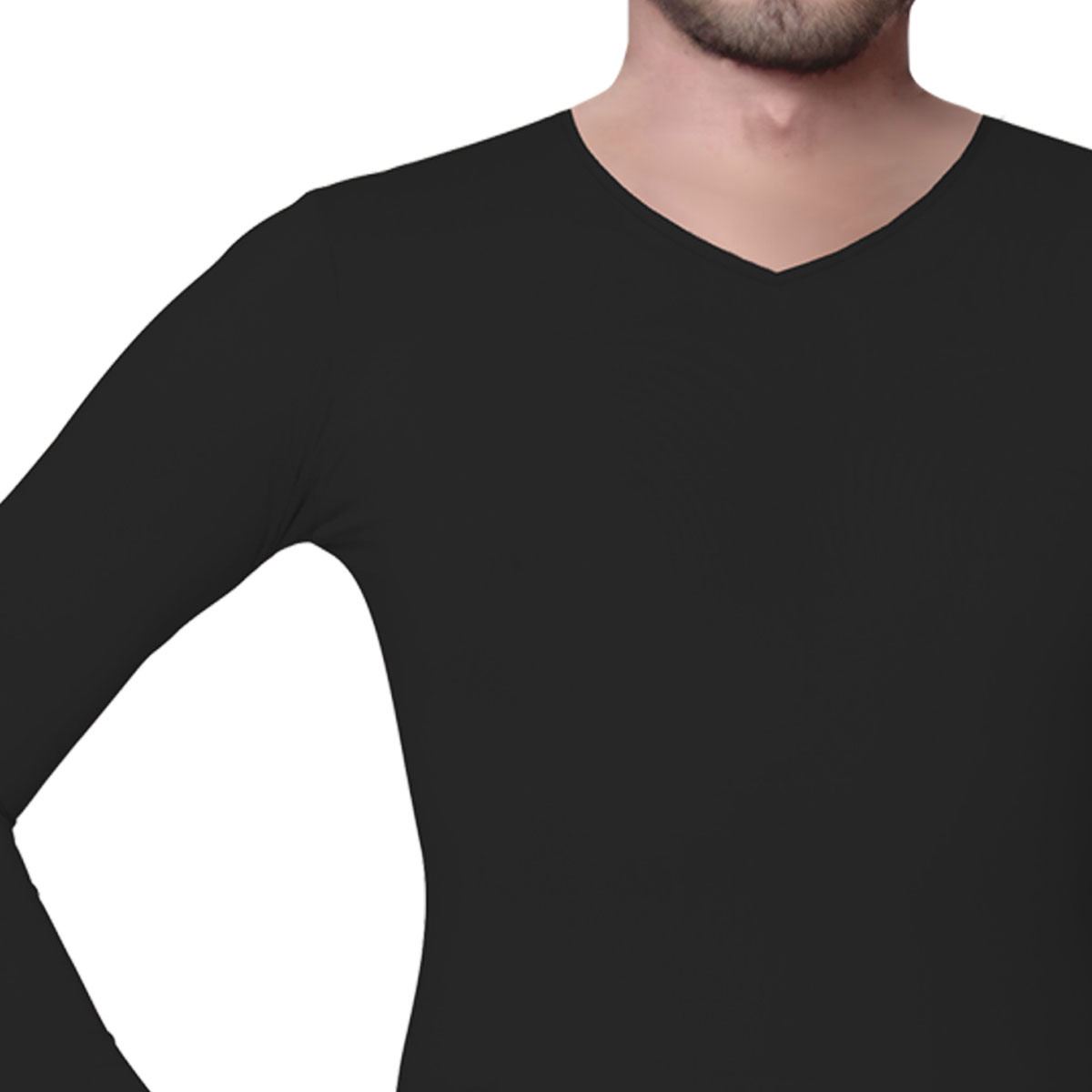 Camiseta termica negra online hombre