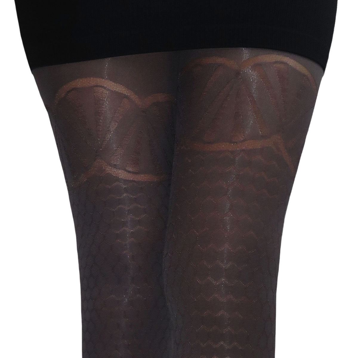 Pantimedia Opaque Panal Oscar Hackman Gruesa Para Mujer