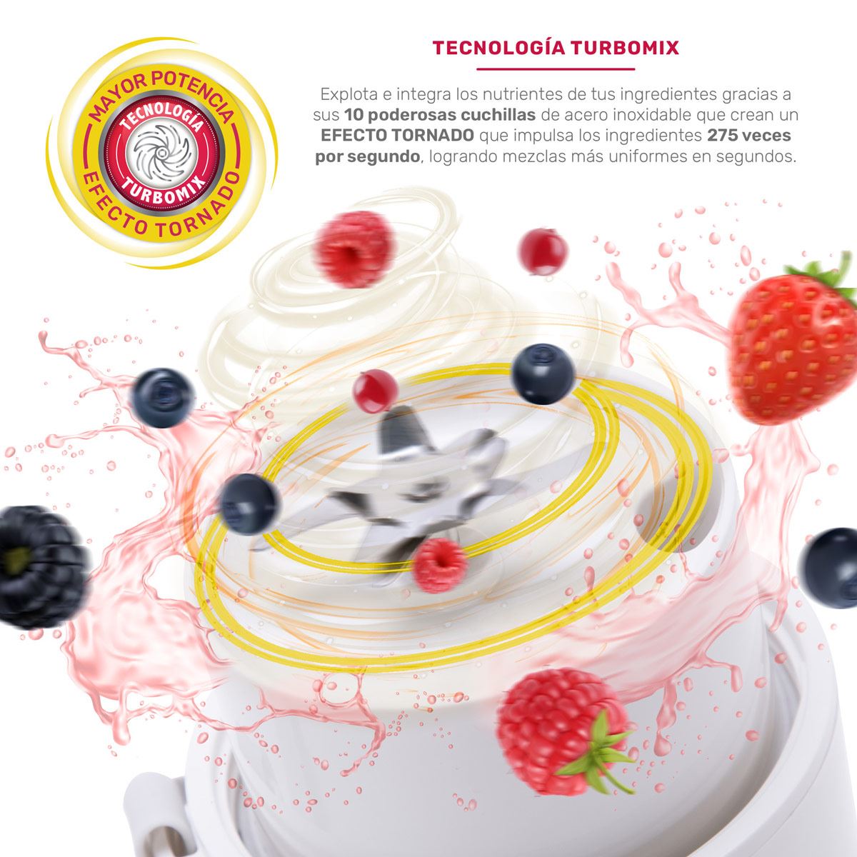 Licuadora portátil Xshock Vortex