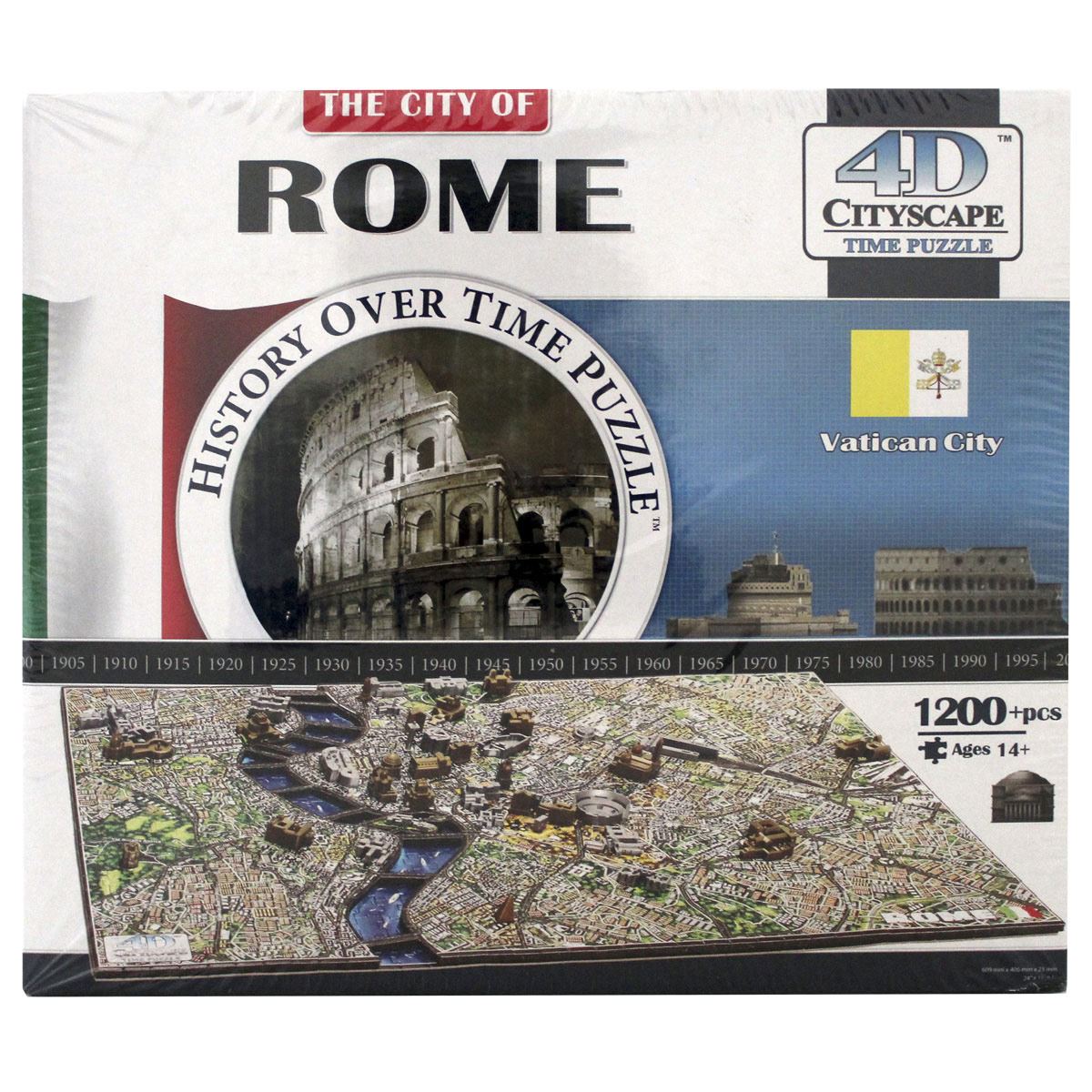 Rompecabezas Kelvin 4D City Roma