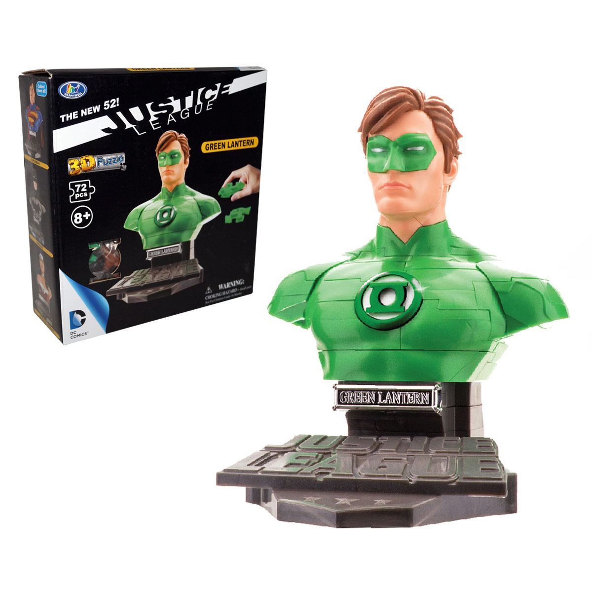 Rompecabezas 3D Linterna Verde