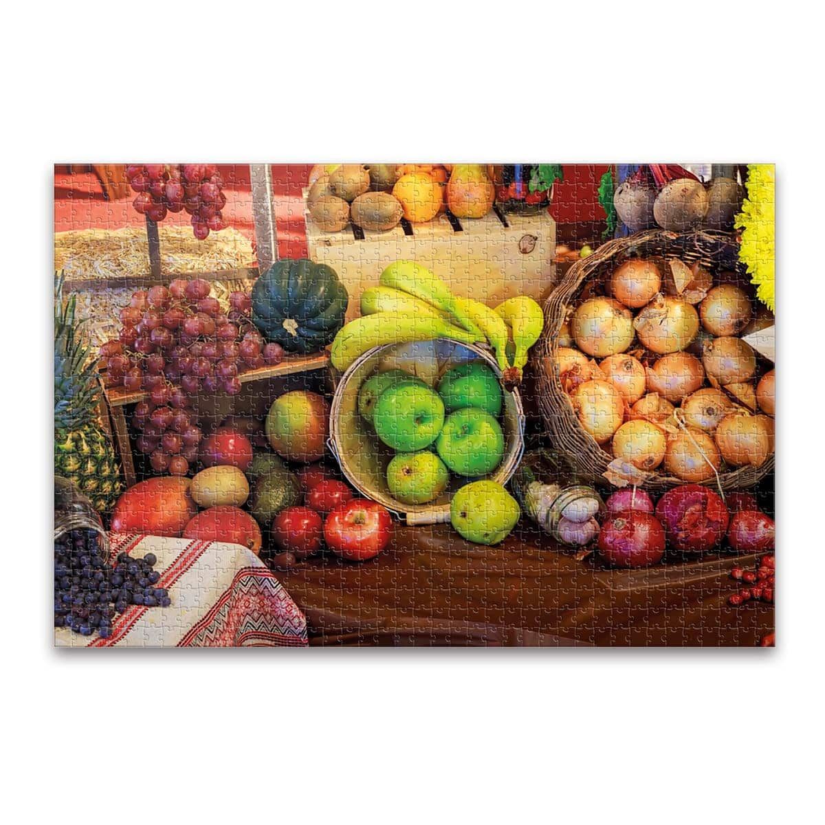 Rompecabezas Medias Frutas 1000 piezas