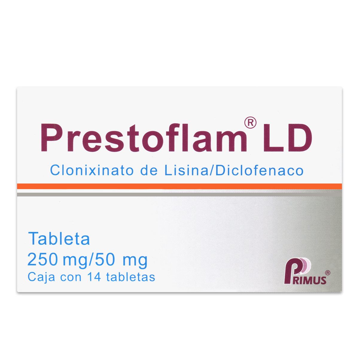 Prestoflam Ld 250 / 50 Mg 14 Tab