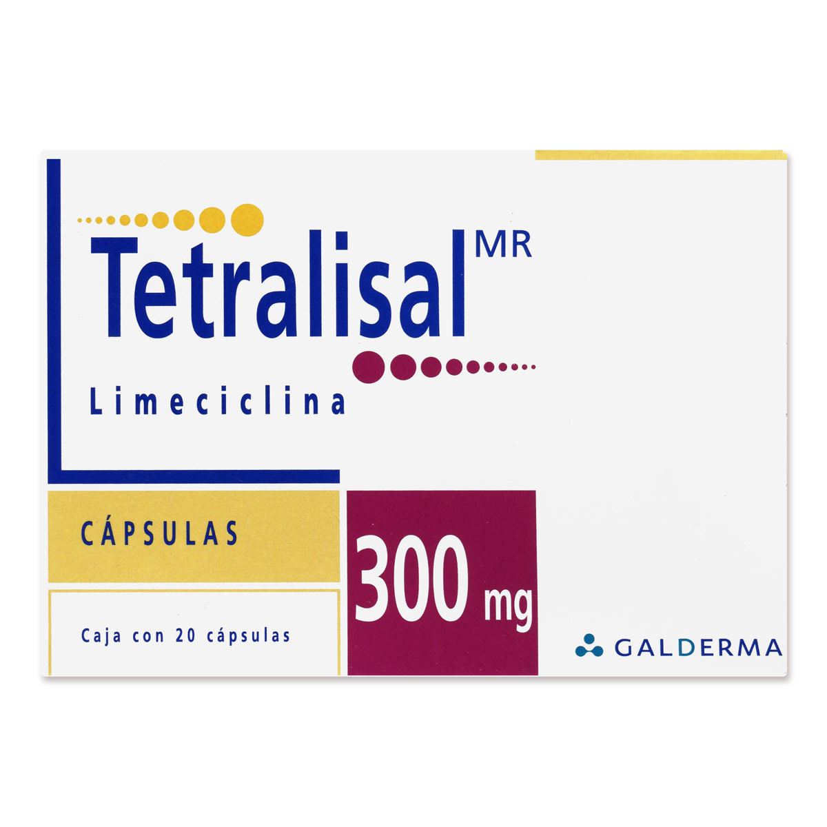 Tetralisal 300 mg  cap 20