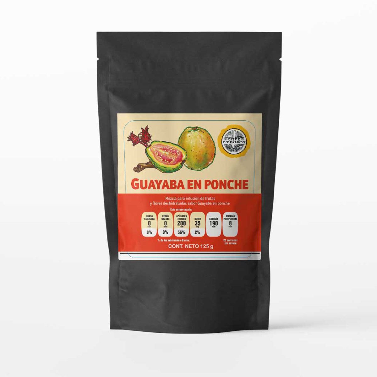 Tisana Infusi&#243;n Frutal Guayaba En Ponche&#44; 125 g