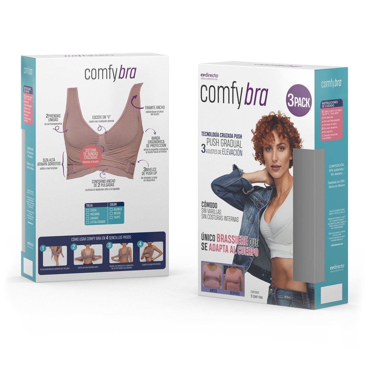 Brassiere Taupe G Comfybra