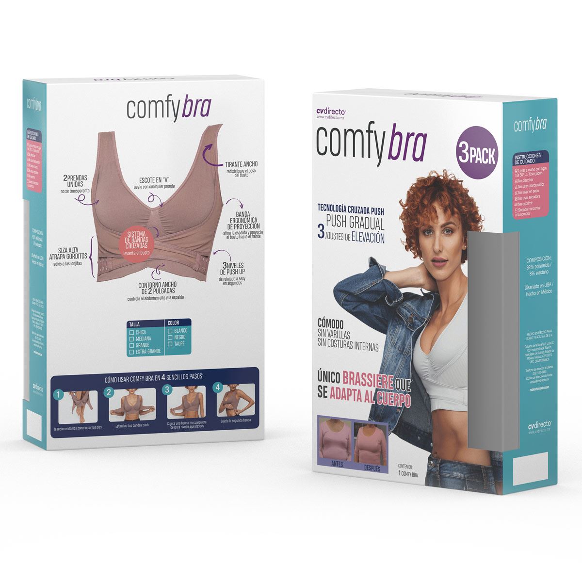 Brassiere Taupe Eg Comfybra
