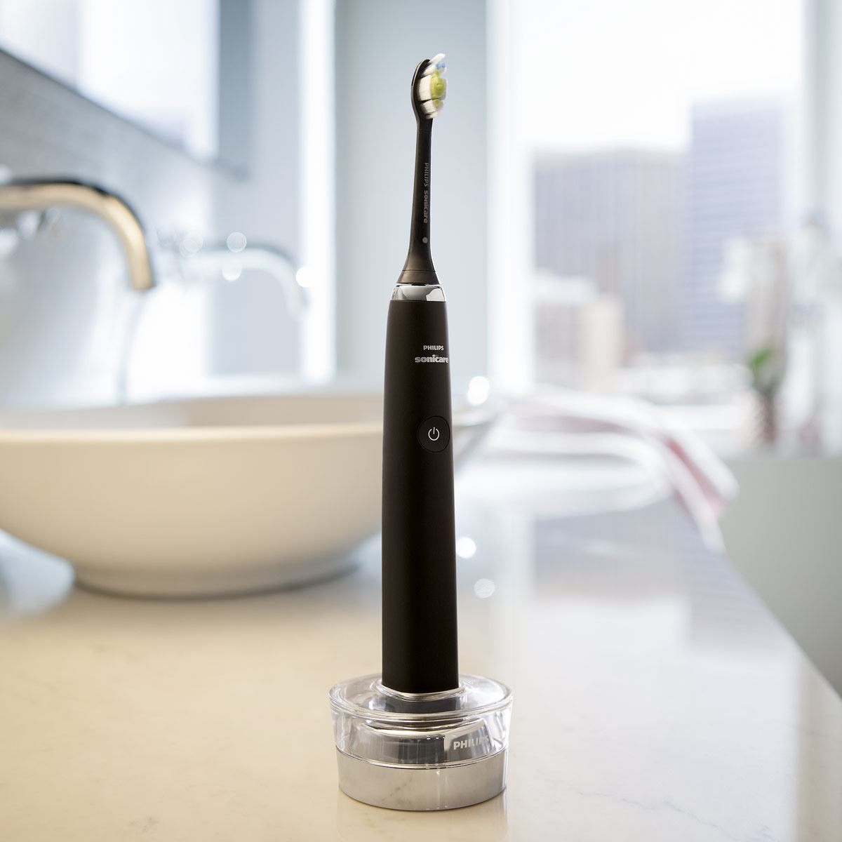 Cepillo Dental Eléctrico Diamondclean Sonicare Negro Philips