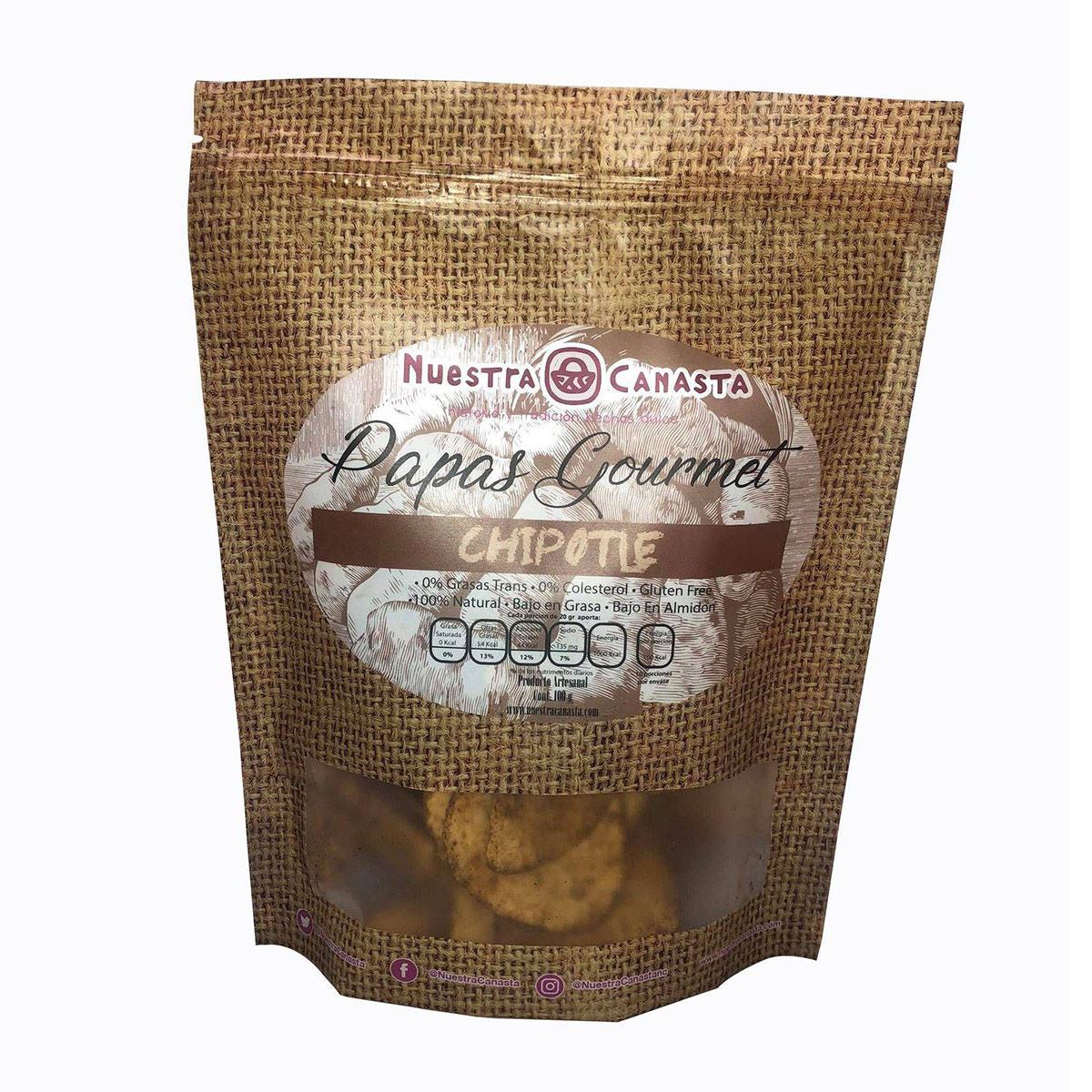 Papas Chipotle 100 g.