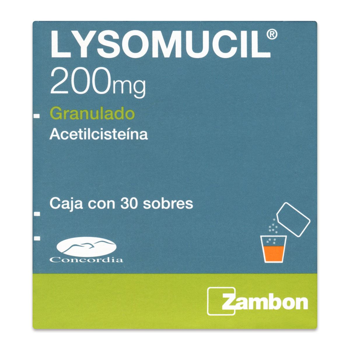 Lysomucil 200 Mg Pvo Eferv Sb 30