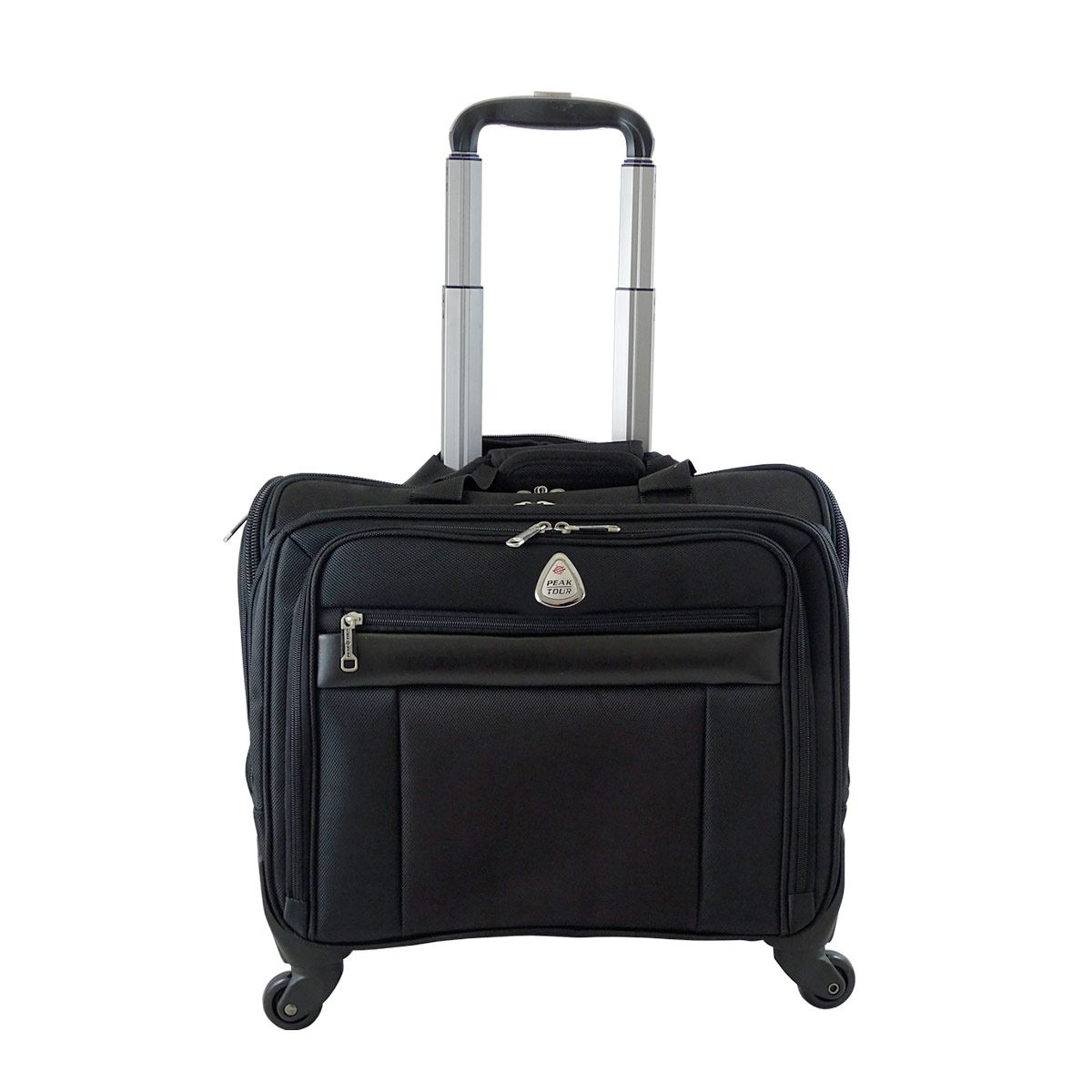 Portafolio Porta Laptop con ruedas color Negro