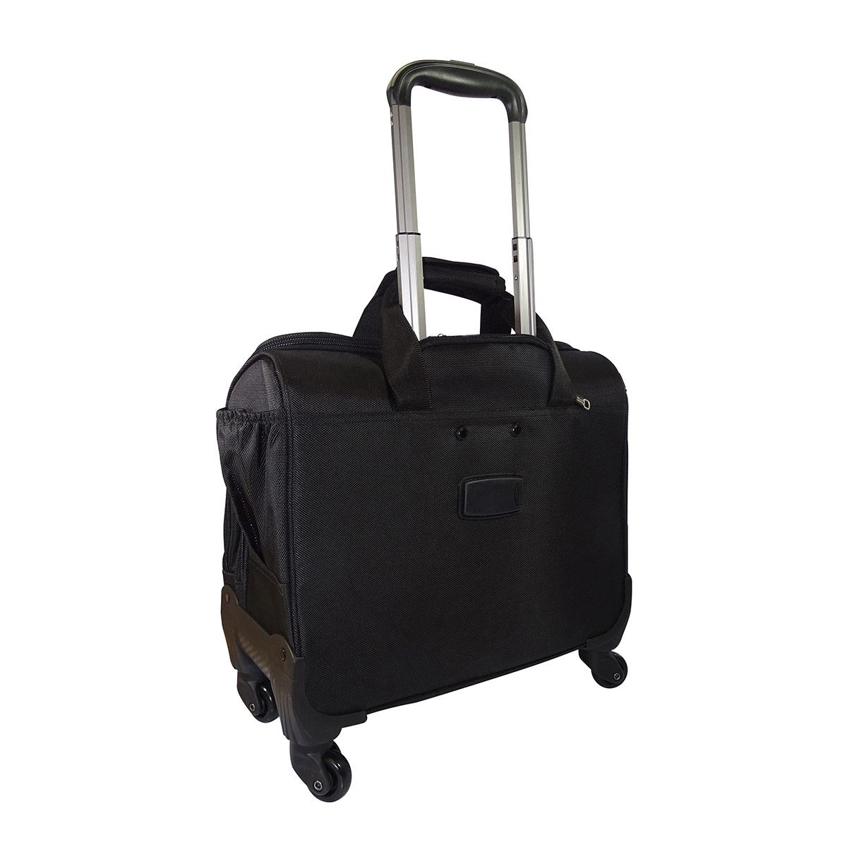 Portafolio Porta Laptop con ruedas color Negro