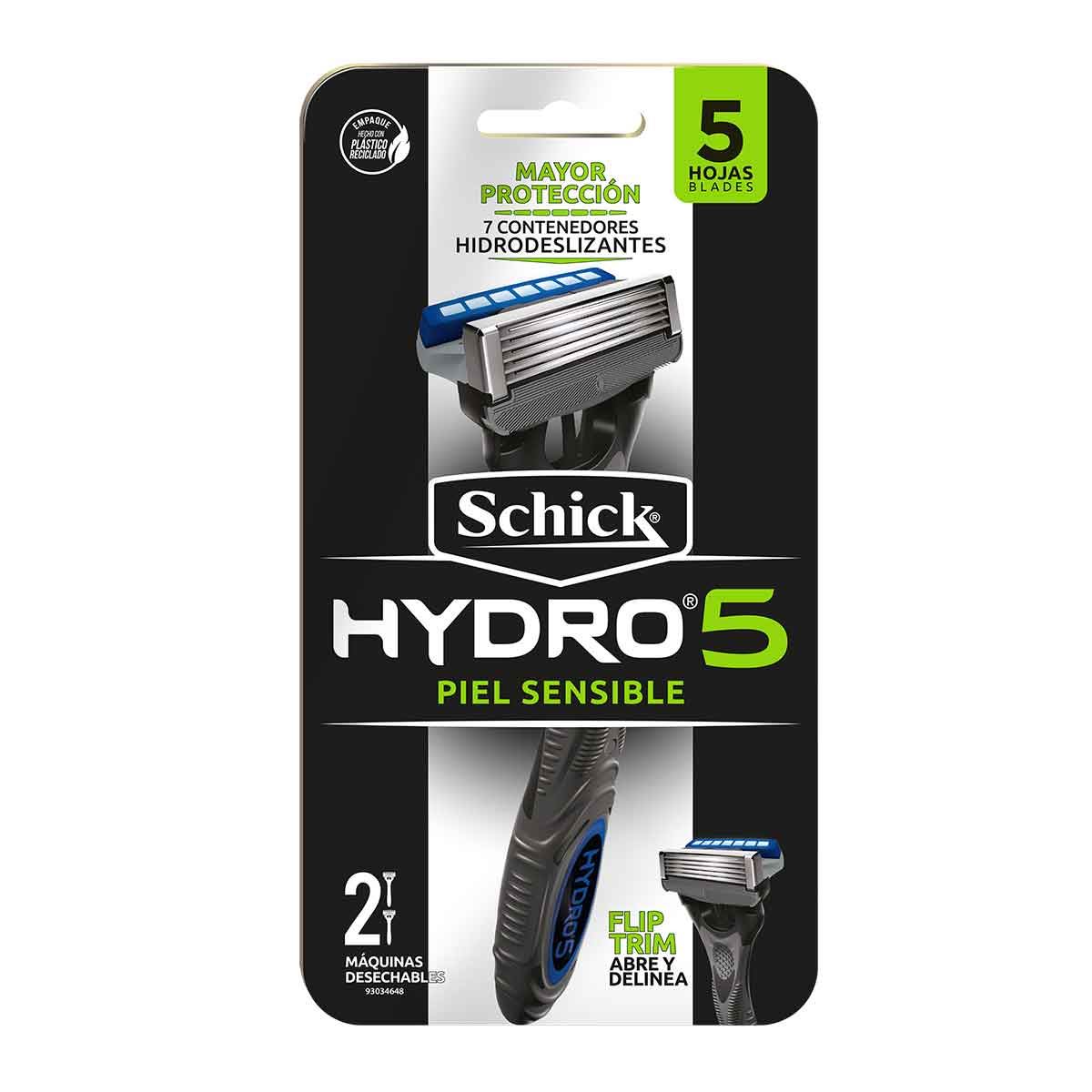 Rastrillos Schick Hydro  2 Piezas