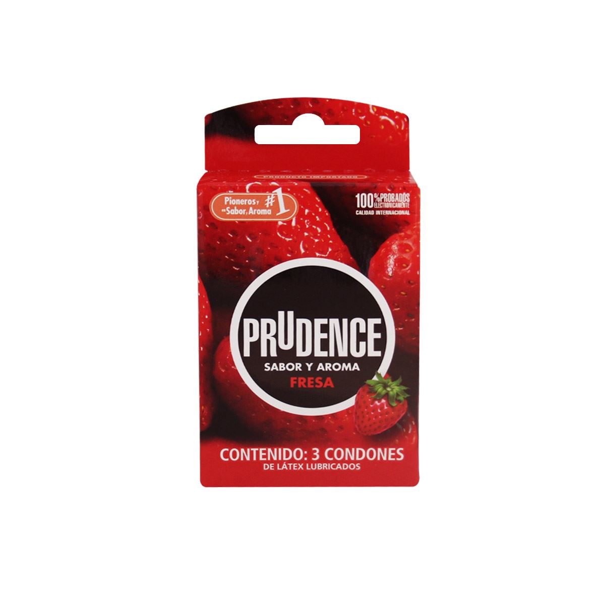 Preservativos Prudence Fresa C&#47;3 Aroma