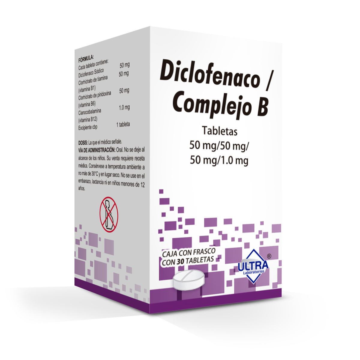 Diclofenaco/compb50/1mgtab30lgen