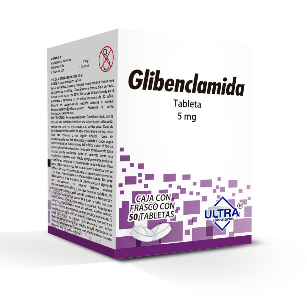 GLIBENCLAMIDA 5MG TAB 50       LGEN