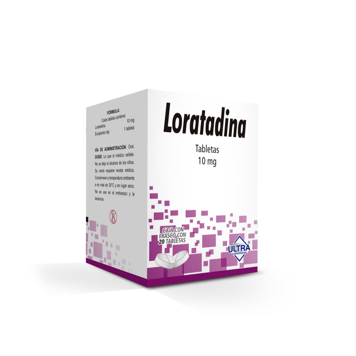 LORATADINA 10 MG TAB 20        LGEN