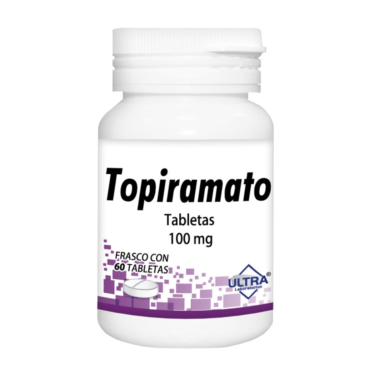 TOPIRAMATO 100 MG TAB 60       LGEN