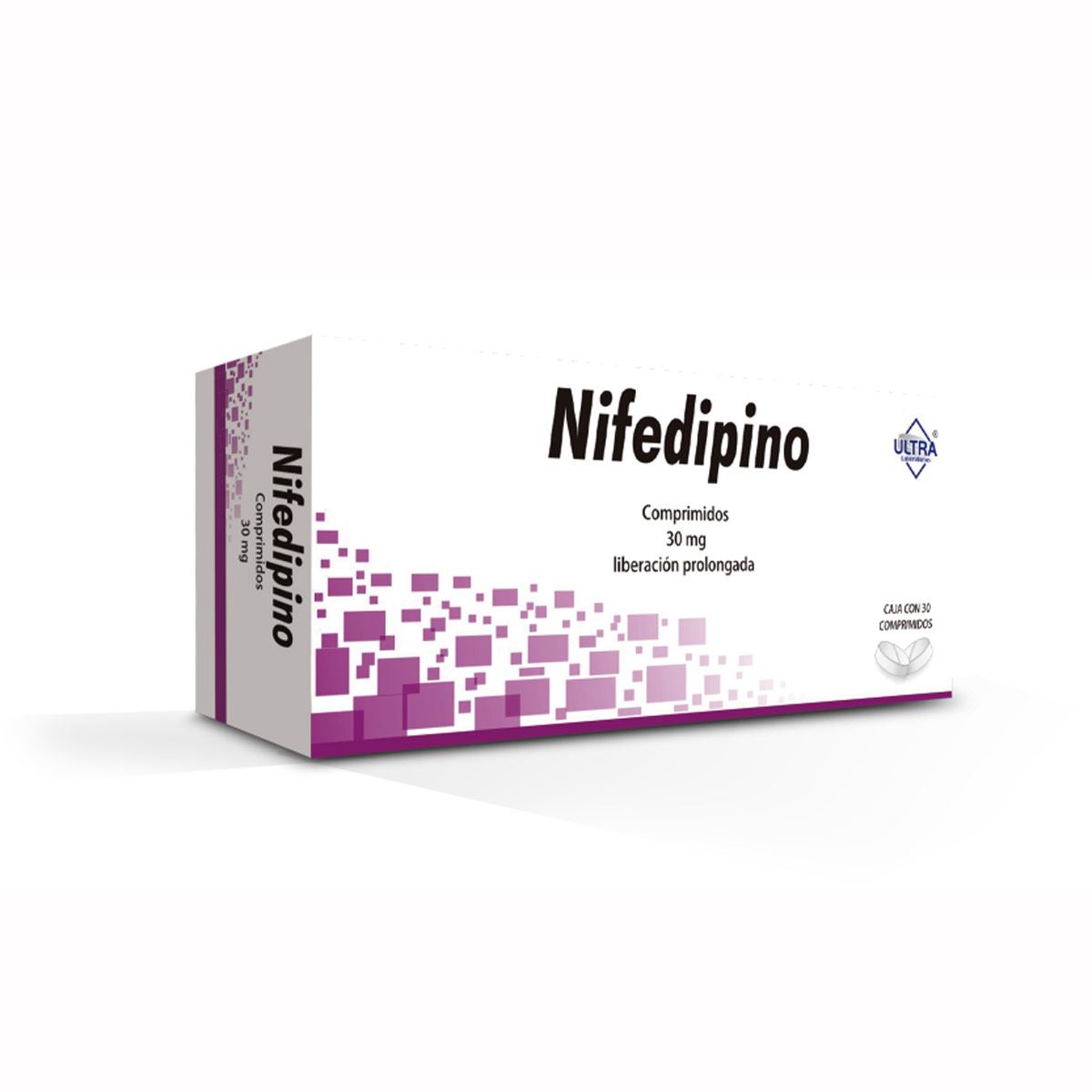 NIFEDIPINO LP 30 MG 30 CPR     LGEN