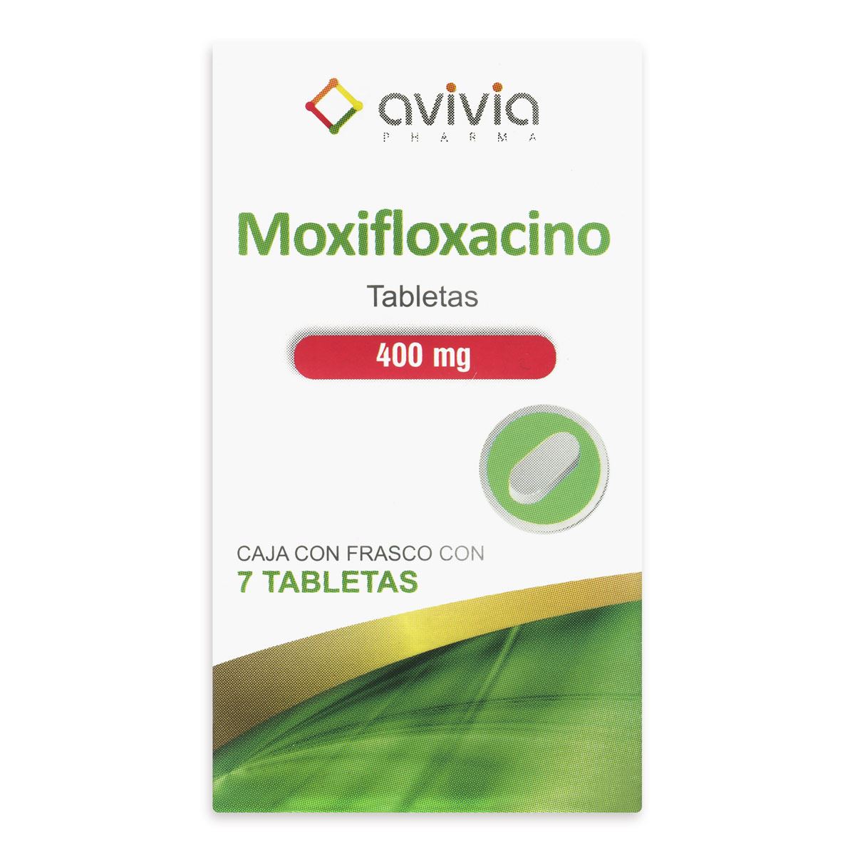 MOXIFLOXACINO 400MG 7 TAB   LGEN