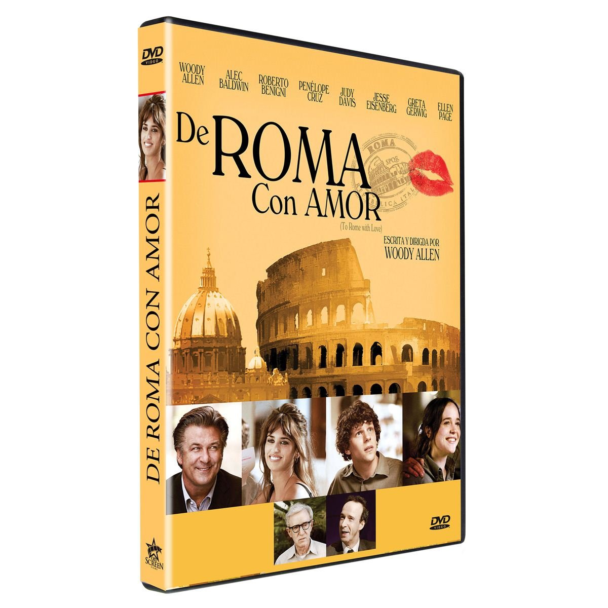 DVD De Roma Con Amor