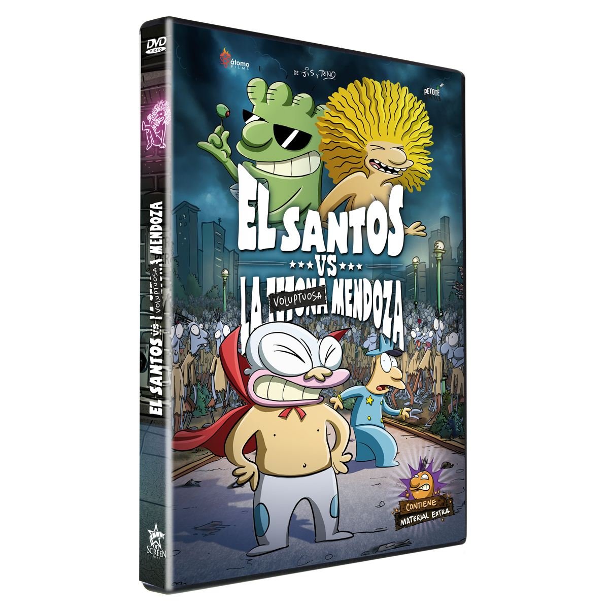 DVD El Santos VS La Voluptuosa Mendoza