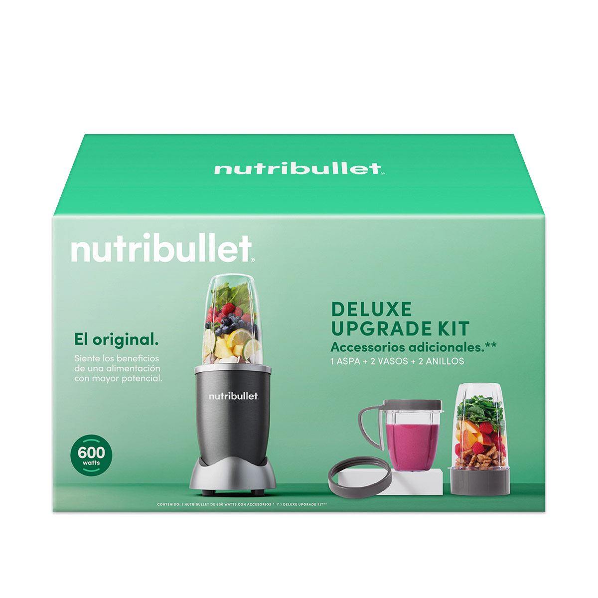 NutriBullet Gris Deluxe