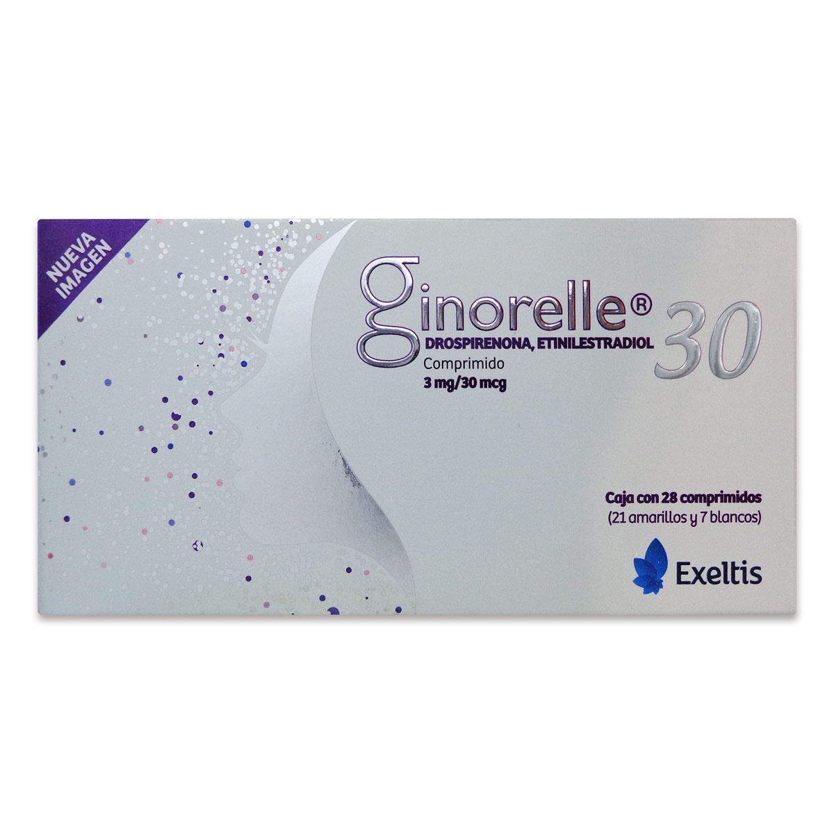 Ginorelle 30 3mg 30mcg Cpr 28