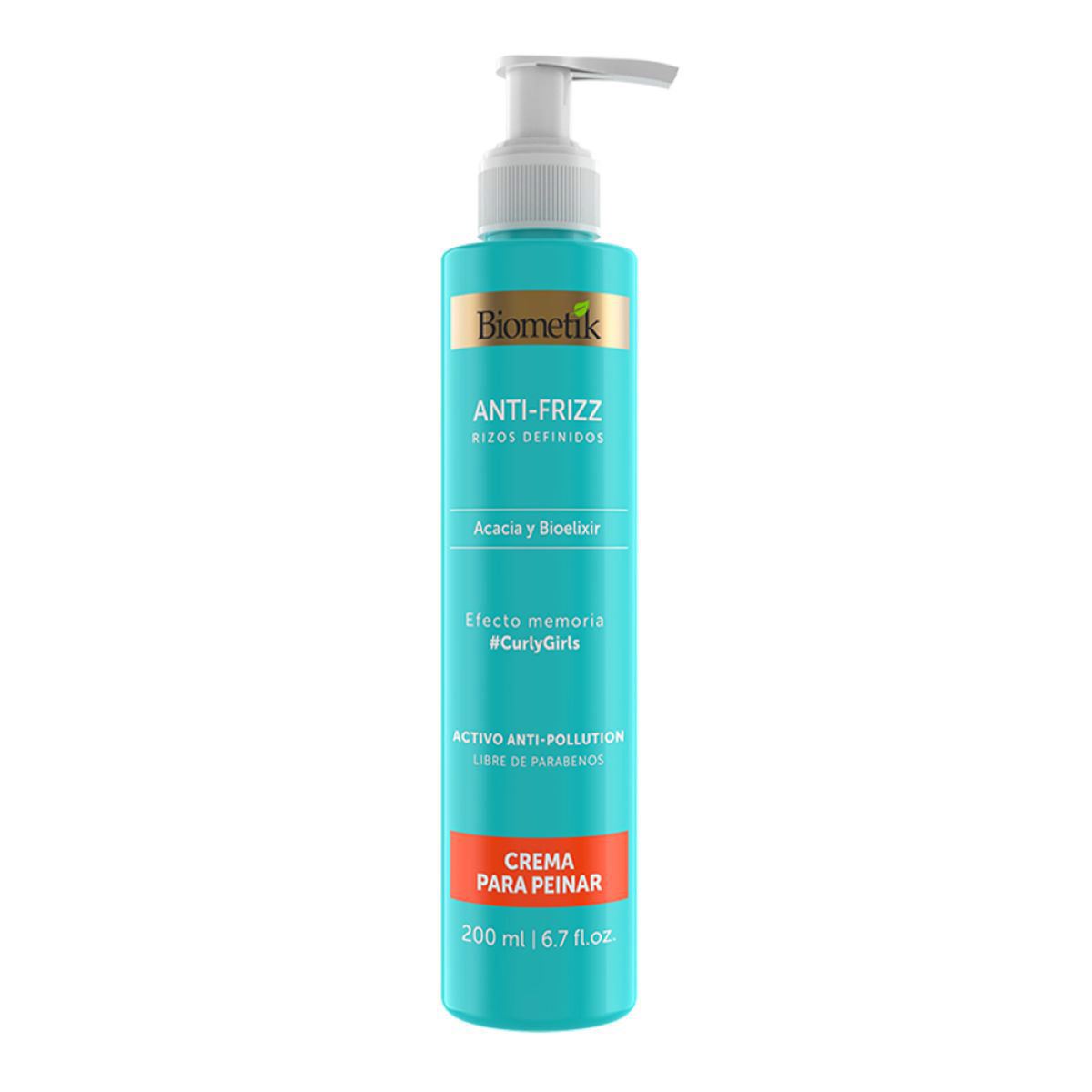Crema p/peinar anti frizz 200ml Biometik