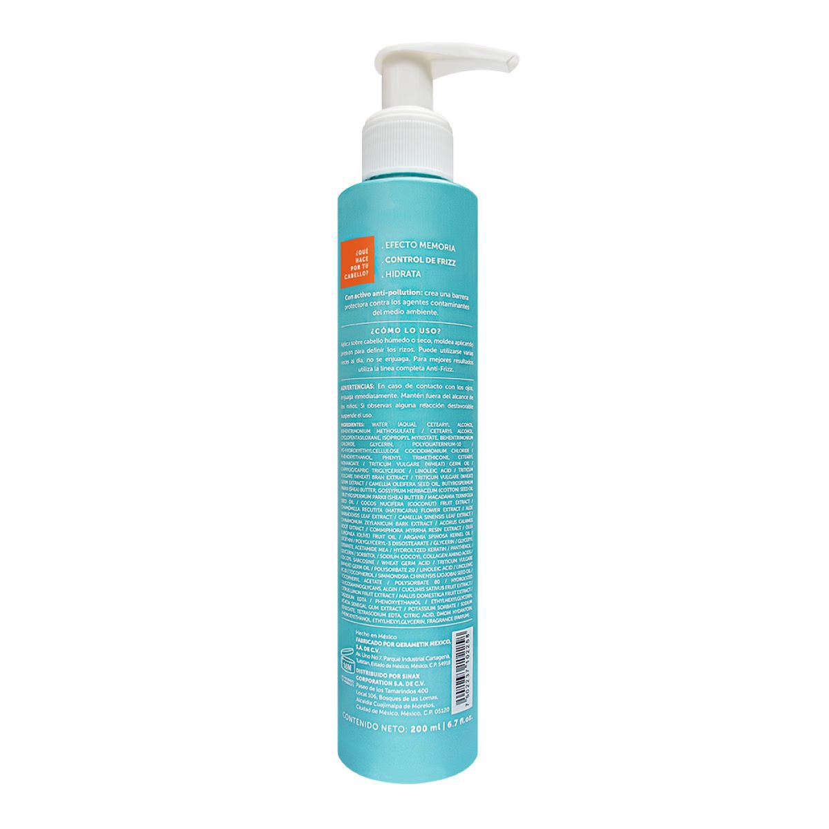 Crema p/peinar anti frizz 200ml Biometik