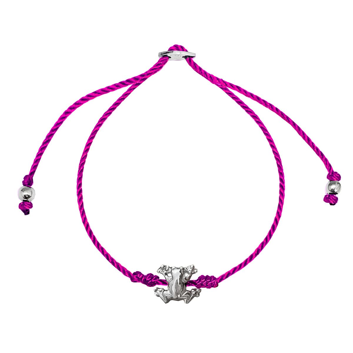 Pulsera con charms y cristales rosas y colgante LOVE Pulsera con charms y cristales rosas y colgante LOVE