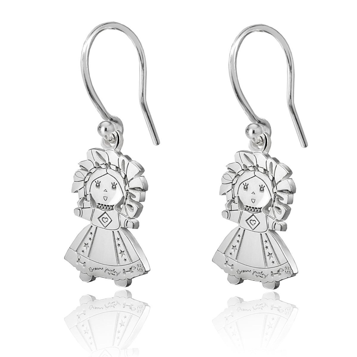 Aretes Muñeca Mexicana