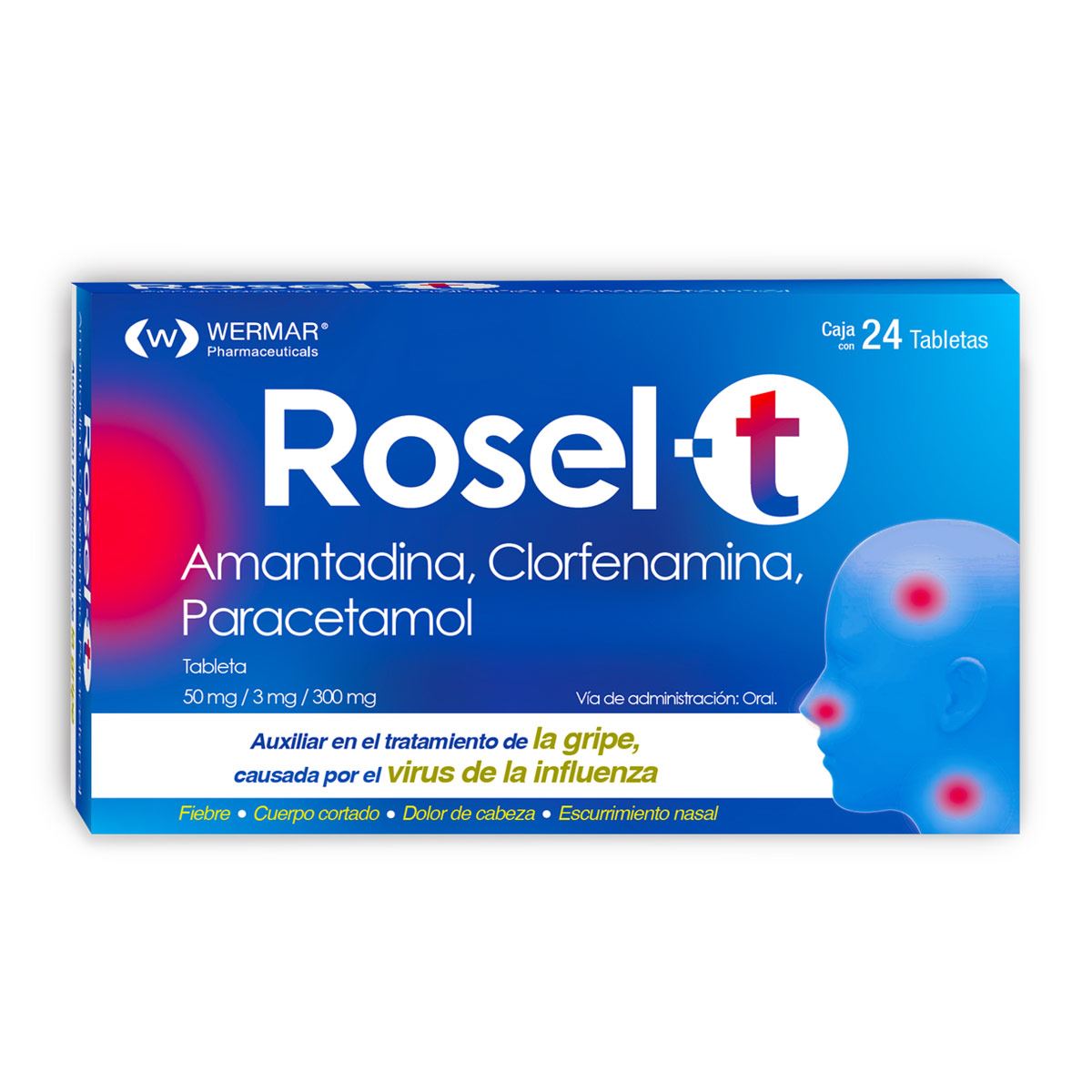 Rosel-t c/24 tabletas
