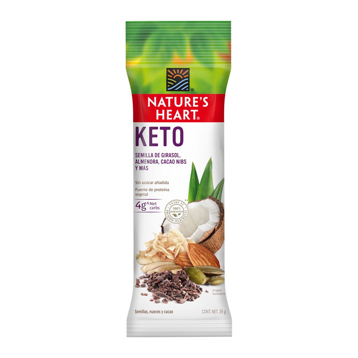 Keto Mix de semillas, nueces y cacao