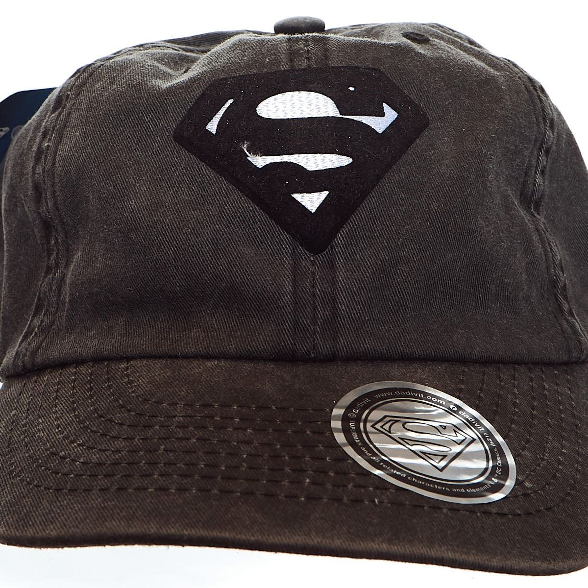 Gorra vintage Superman Negro