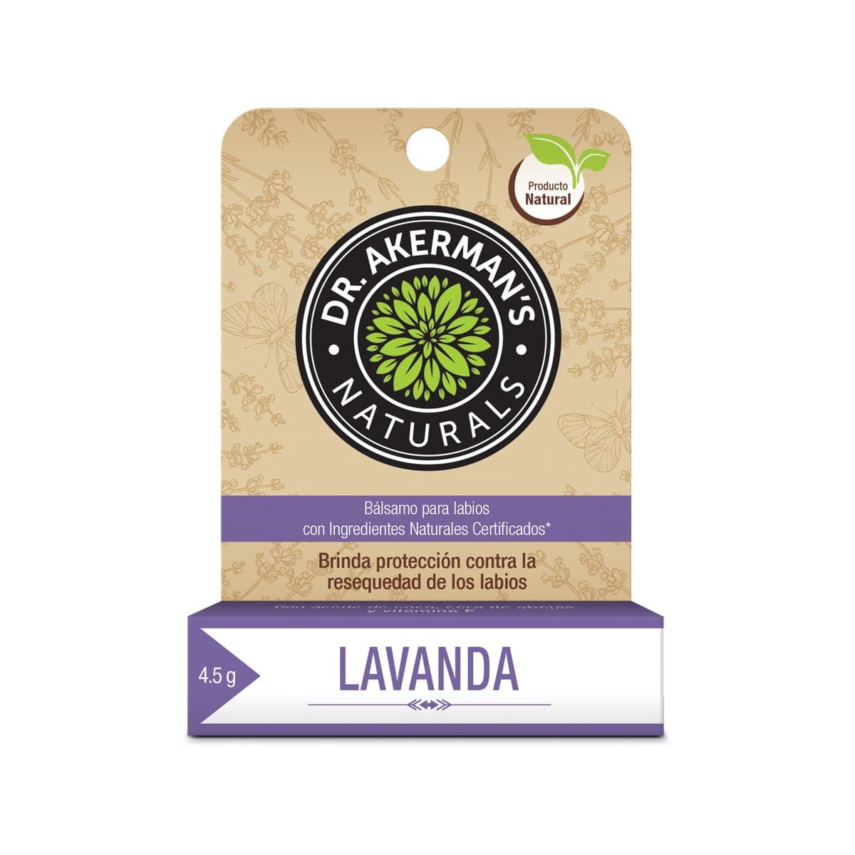 Bálsamo Labial Lavanda Dr. Akermans