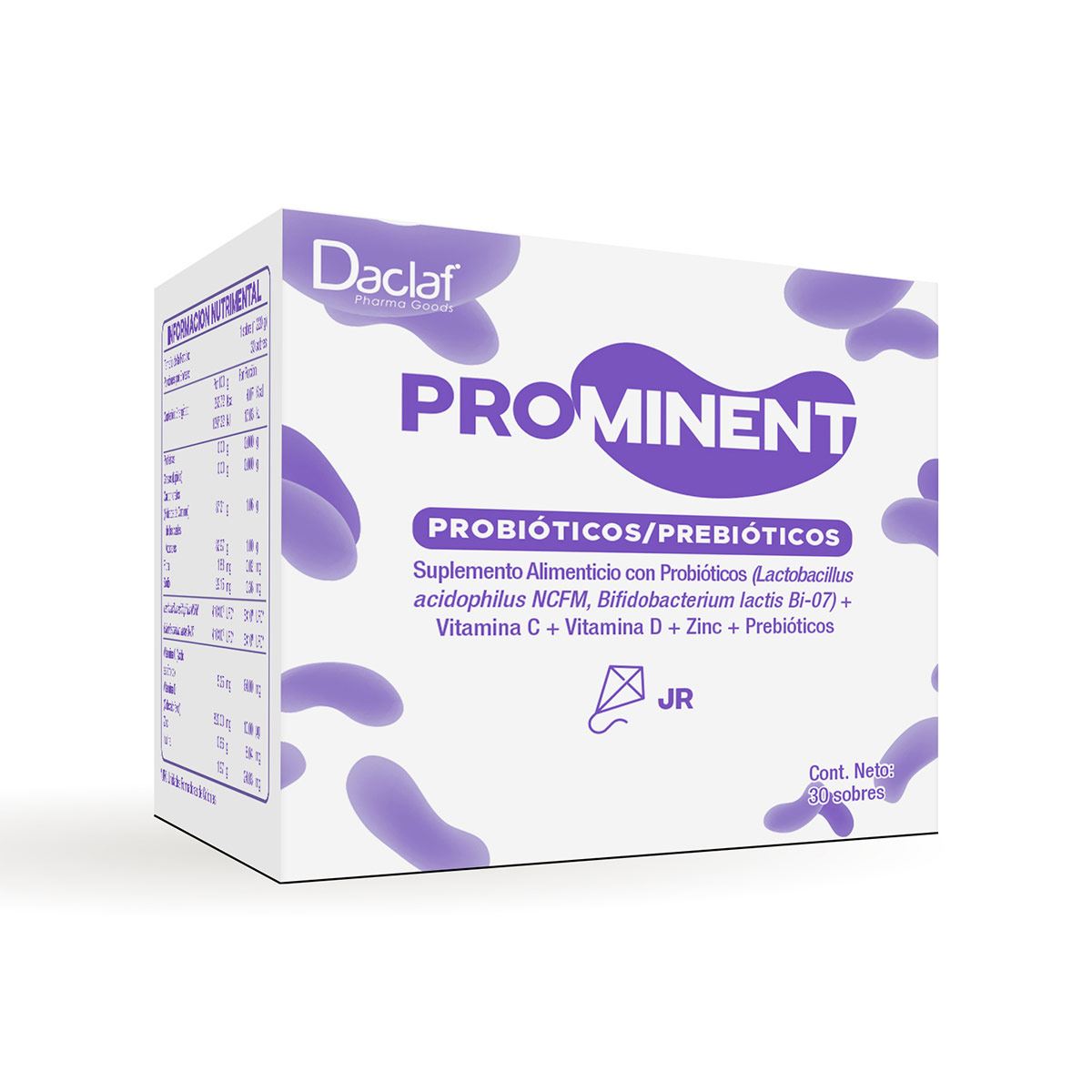 Prominent Jr Probióticos Cajilla Con 3o Sobres