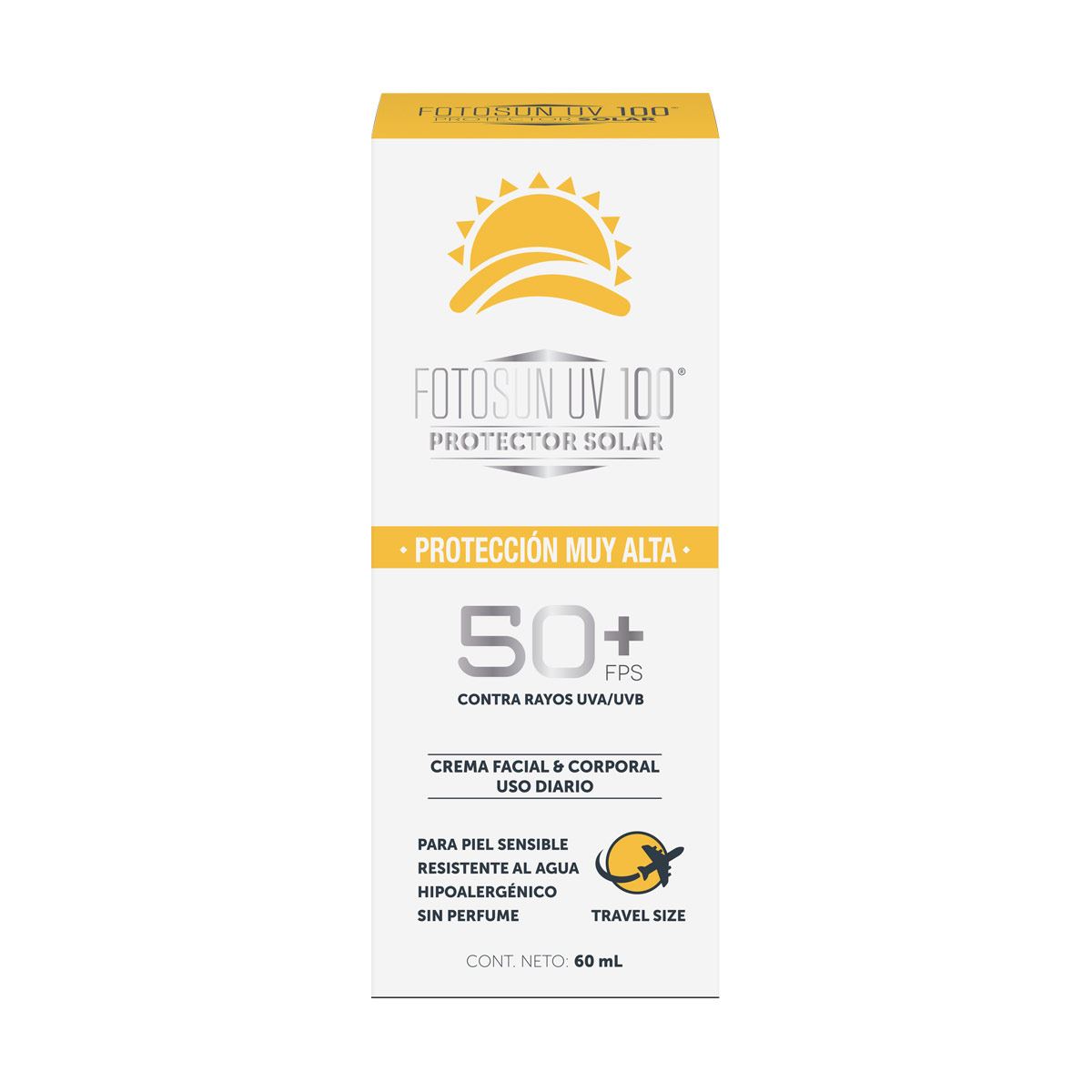 Fotosun UV 100 FPS +50 Travel Size 60 ml
