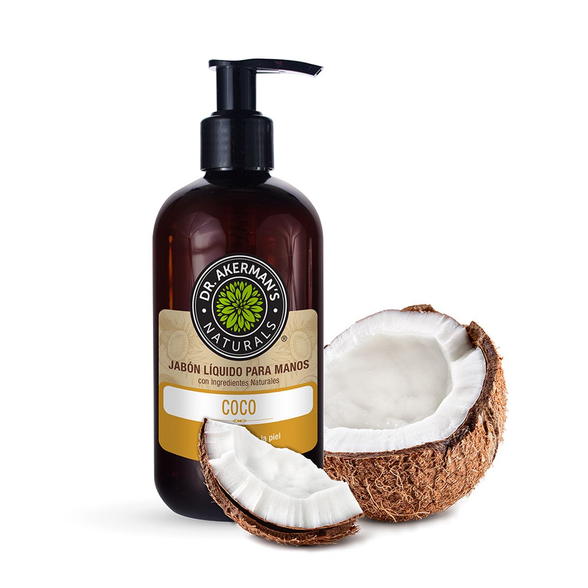 Jabón líquido para manos Coco Dr Akerman´s