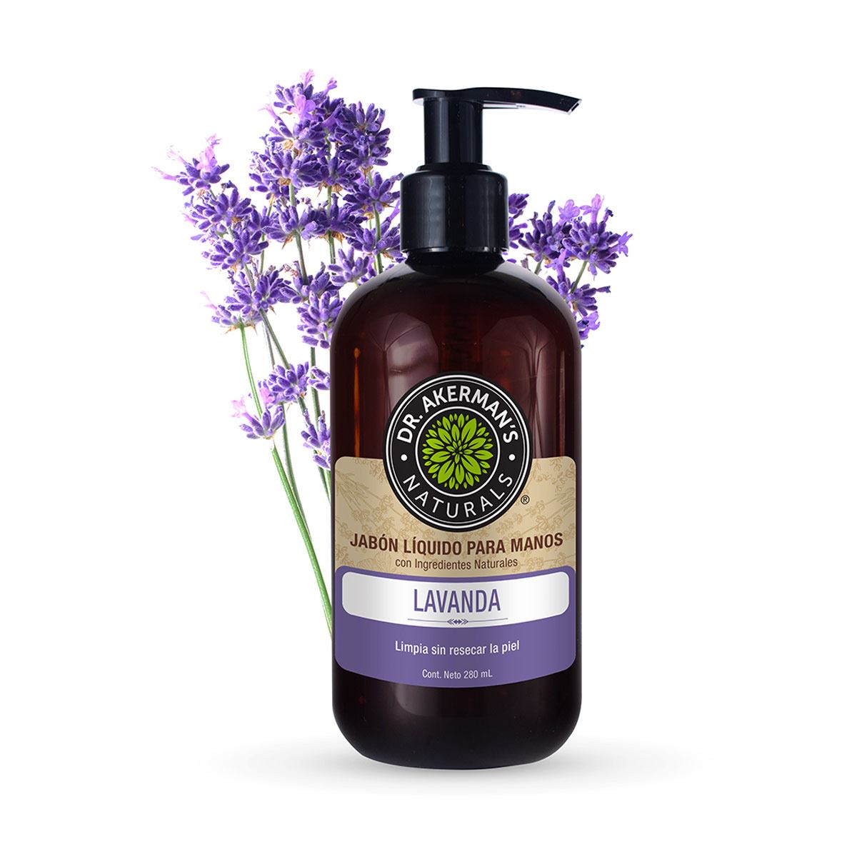 Jabón líquido para manos Lavanda Dr Akerman´s