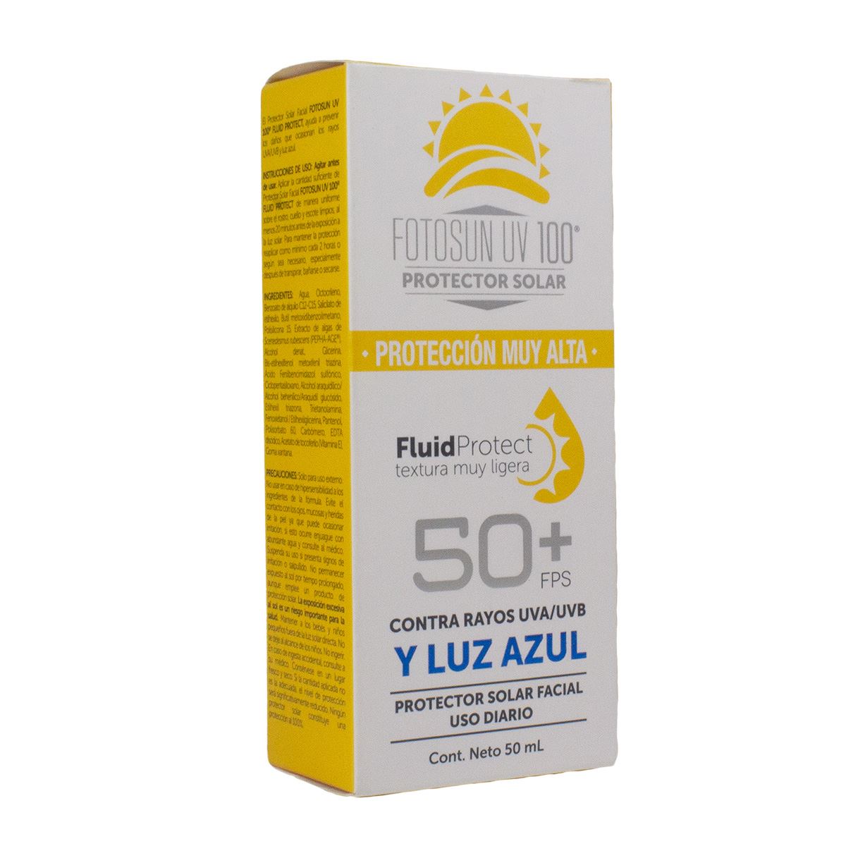 Protector Solar Fluid Protect FPS 50+ Fotosun UV 100