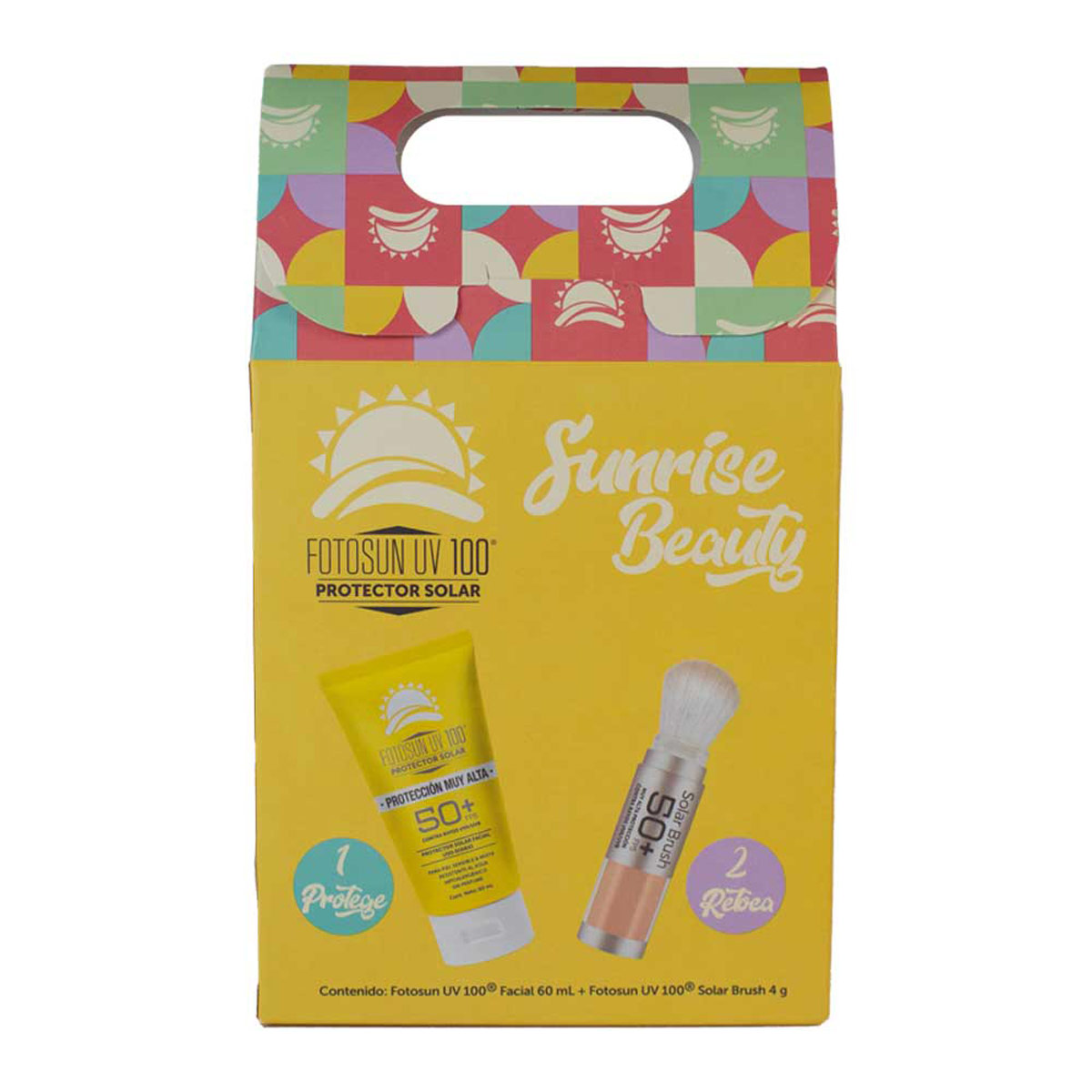 Kit Sunrise Beauty UV 100 Fotosun