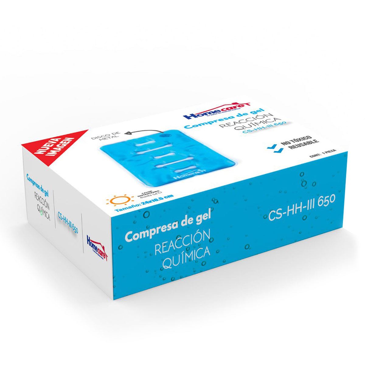 Compresa Instantánea Caliente 24 X 16.5 Cm