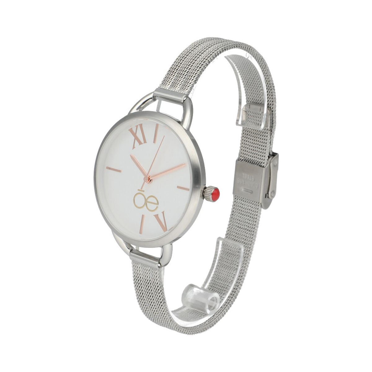 Reloj Cloe OE1837-SL Acero Para Dama