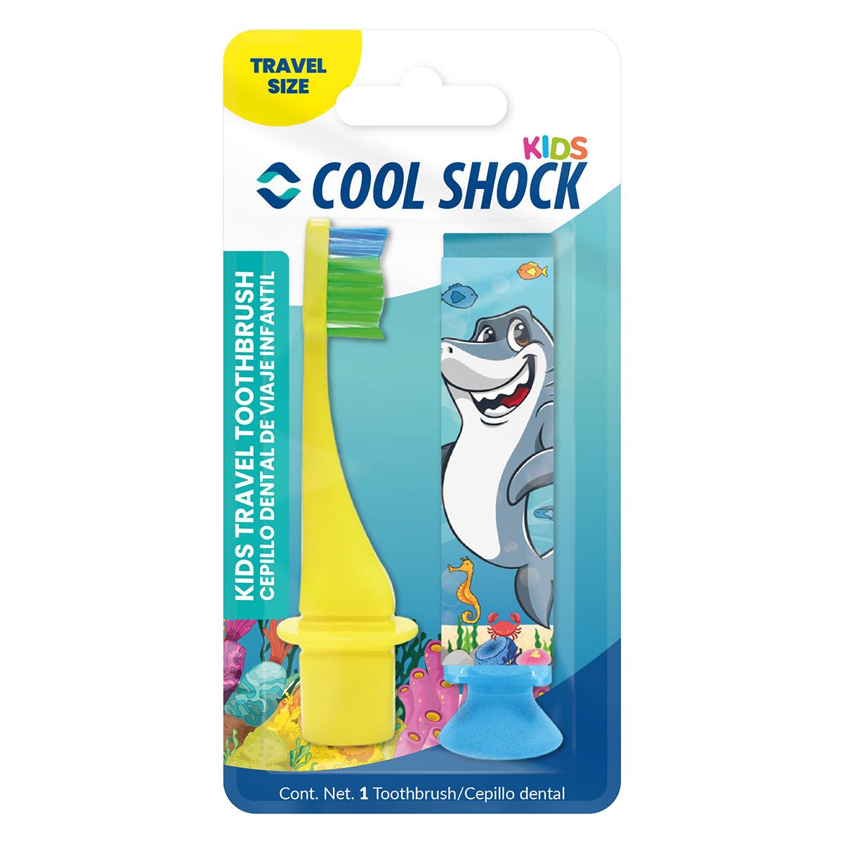 Kit Sharky con Pasta y Cepillo de Dientes Cool Shock