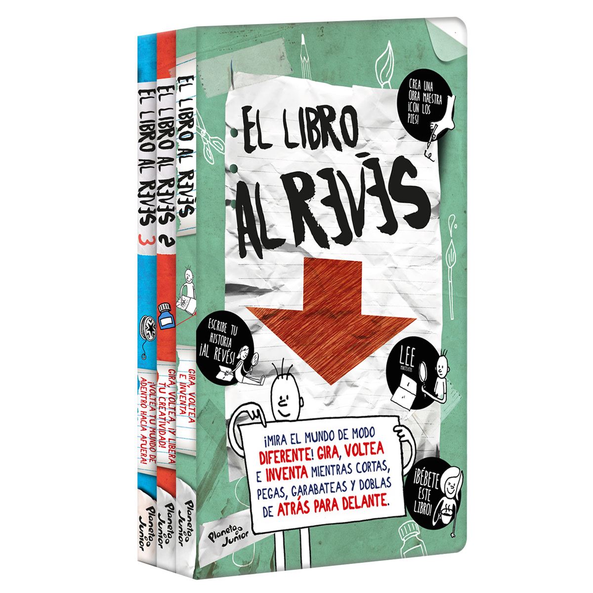 Paquete Libro Al Revés