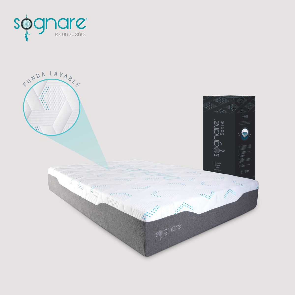 Colchón Sognare Sense Individual