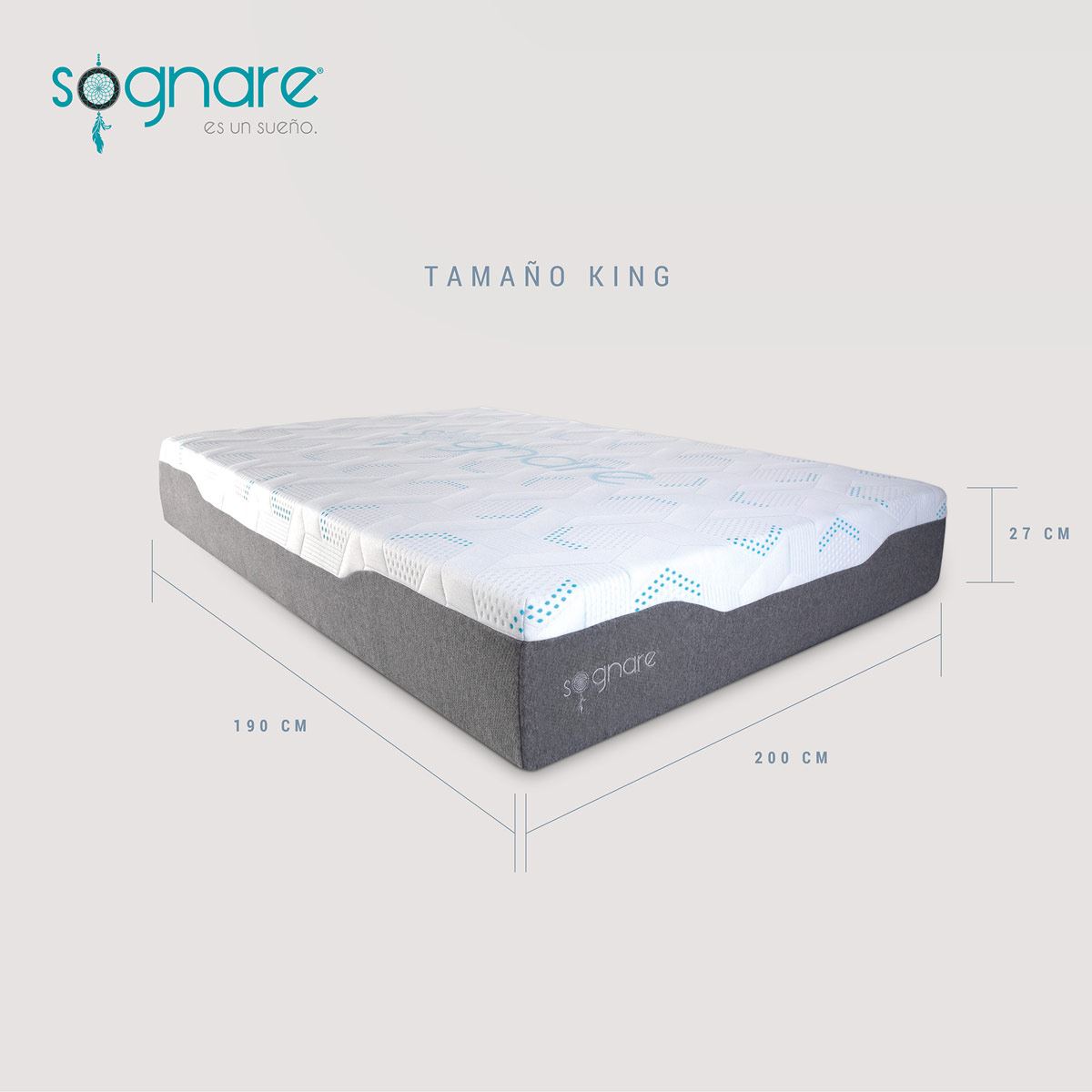 Colchón Sognare Sense King Size